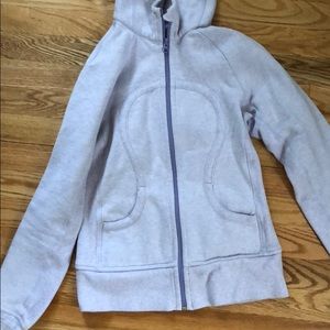 Lululemon scuba hoodie size 4 in lavender